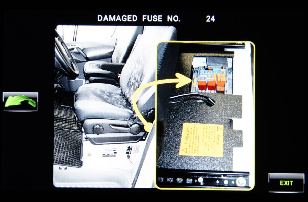 LCD screen Fuse damage